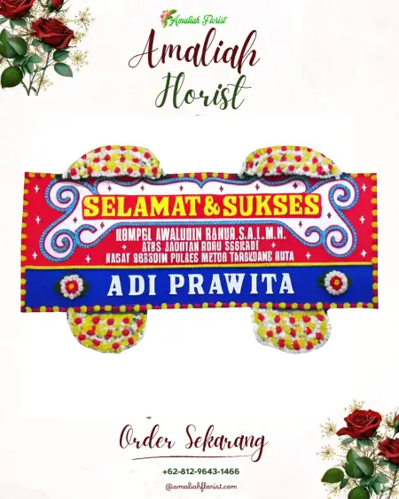Papan Bunga Ucapan Selamat PULAU TALIABU